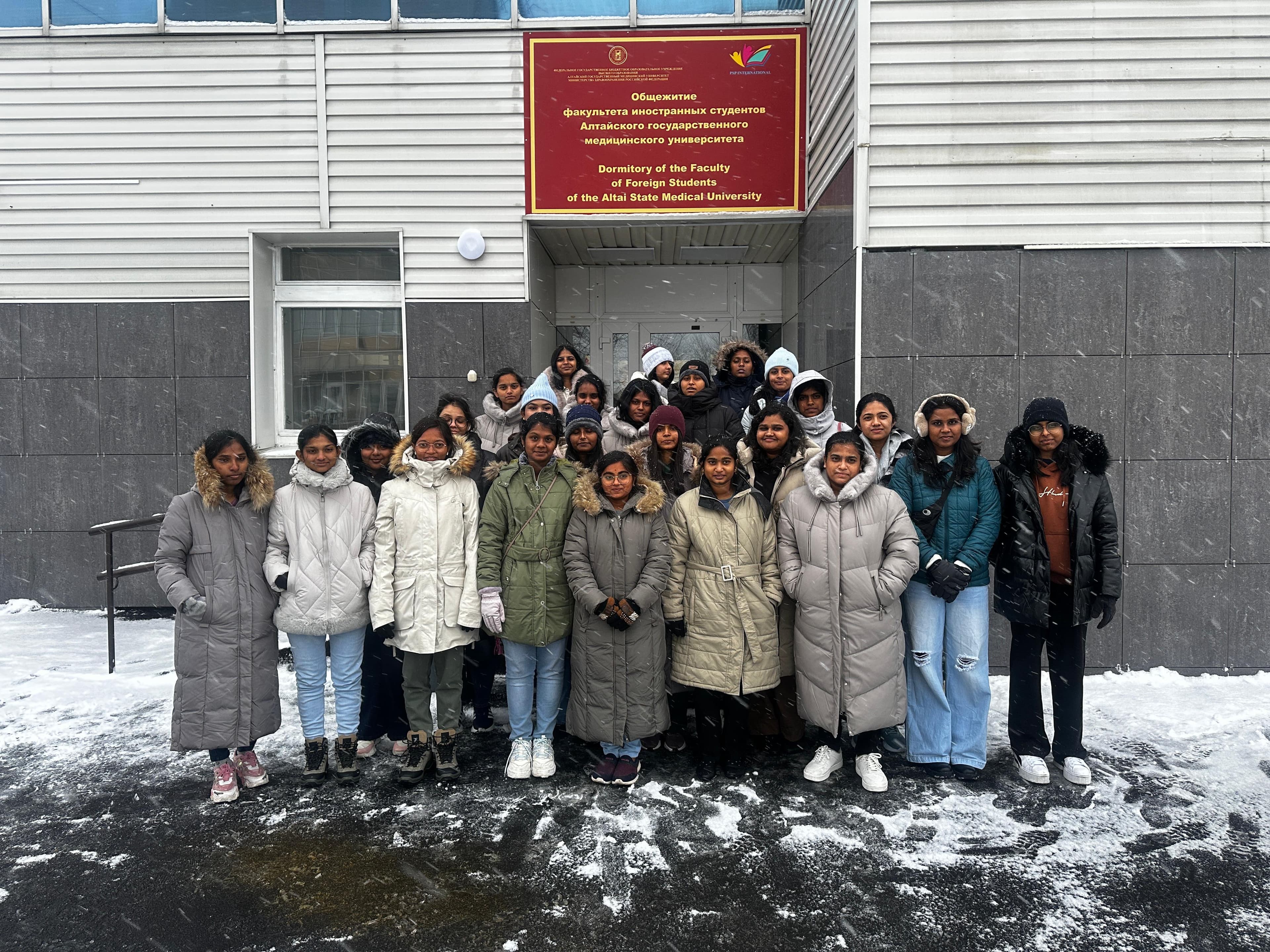 MBBS students on campus at a Russian medical university — photo 11