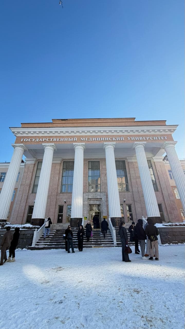 MBBS students on campus at a Russian medical university — photo 12