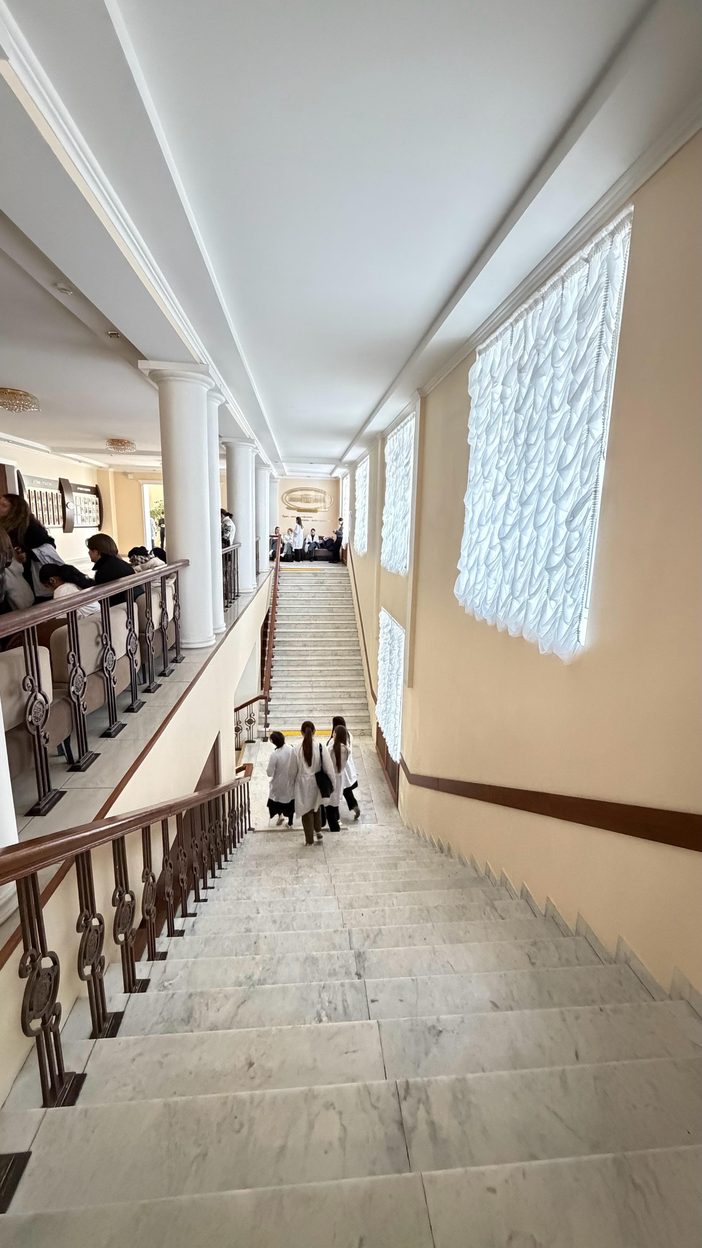 MBBS students on campus at a Russian medical university — photo 13