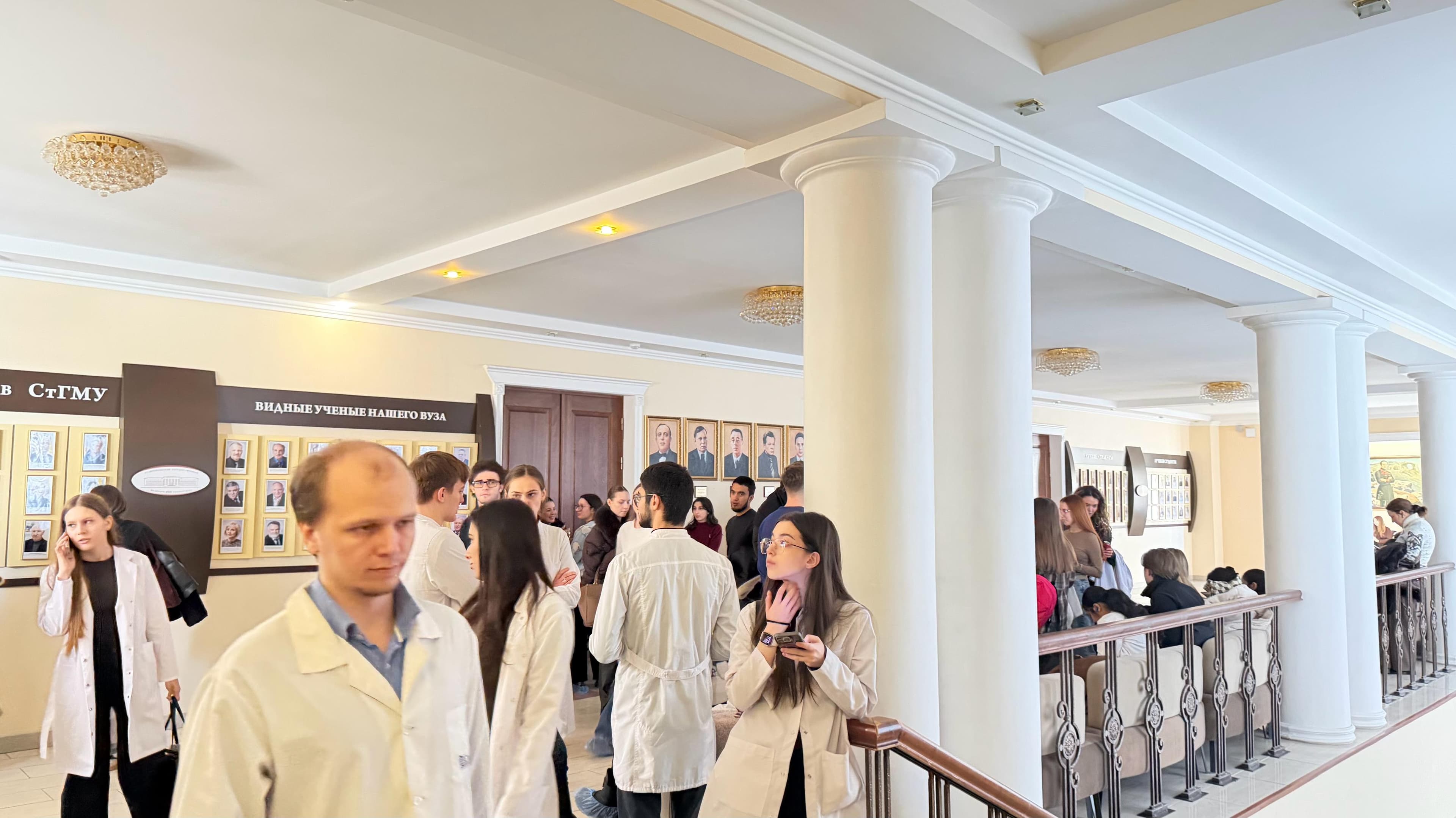 MBBS students on campus at a Russian medical university — photo 14