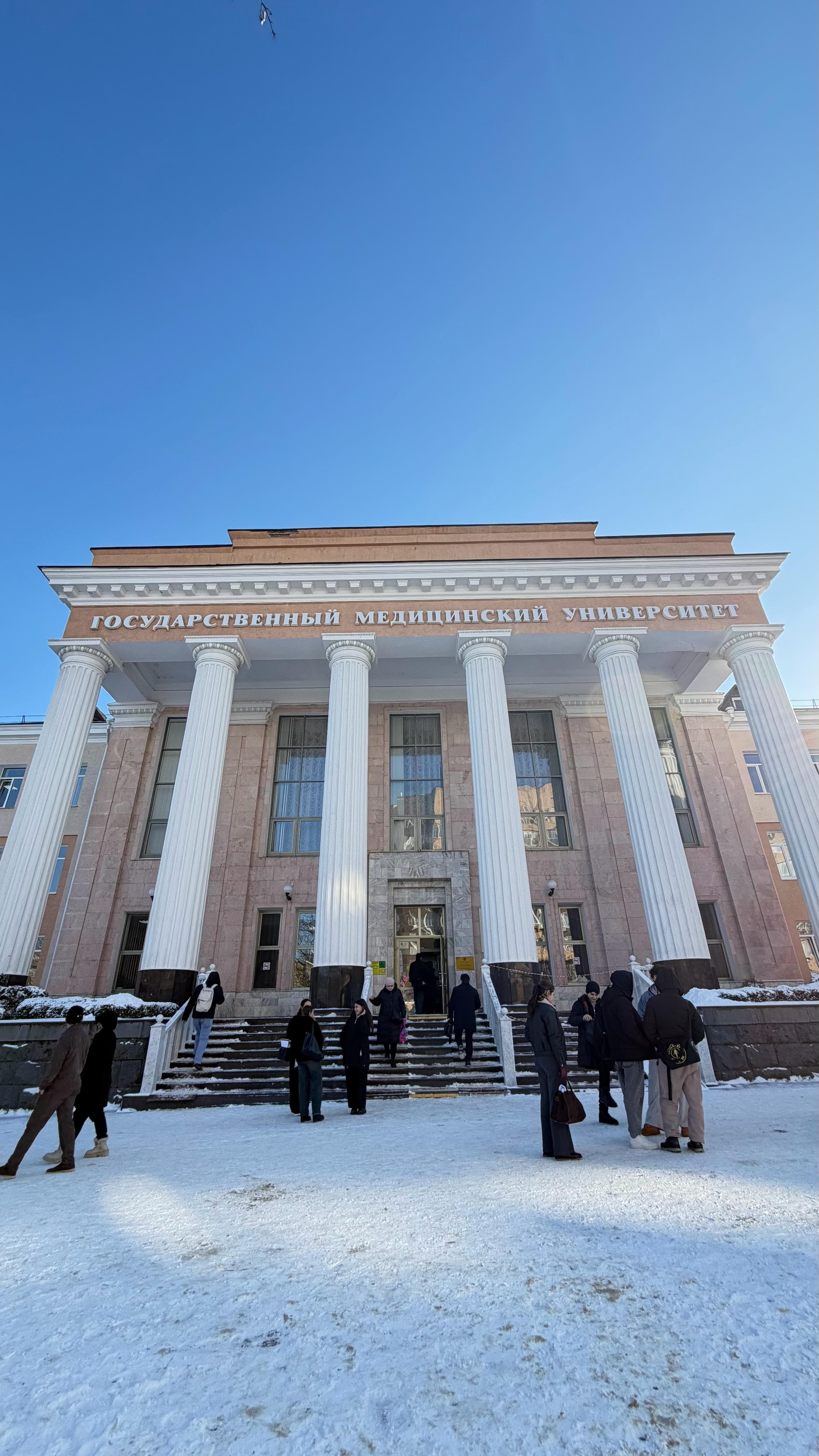 MBBS students on campus at a Russian medical university — photo 15