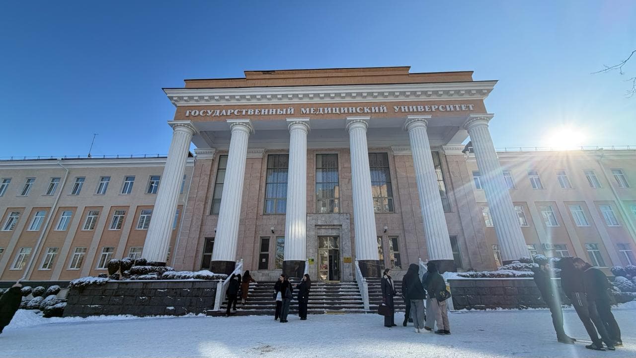 MBBS students on campus at a Russian medical university — photo 16