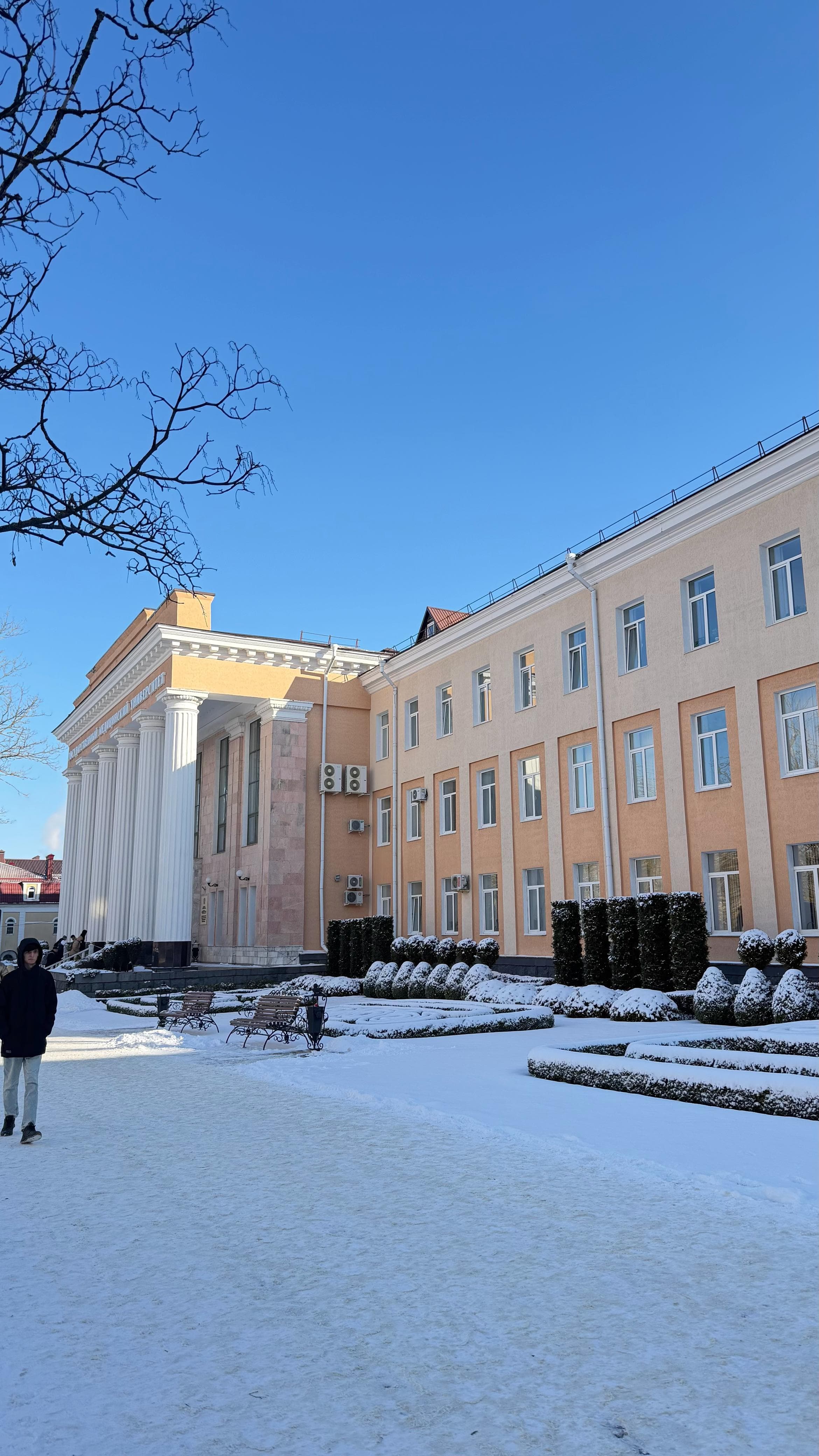 MBBS students on campus at a Russian medical university — photo 19