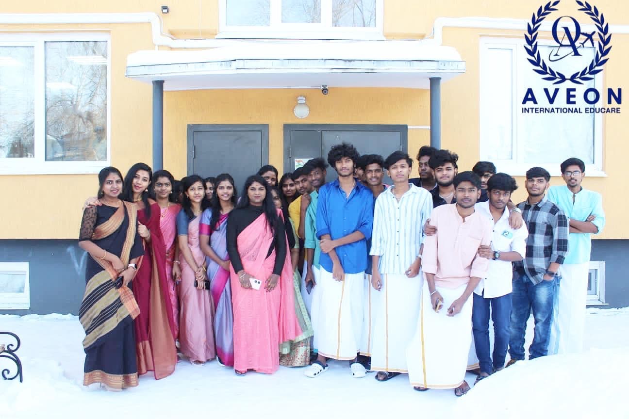 MBBS students on campus at a Russian medical university — photo 2