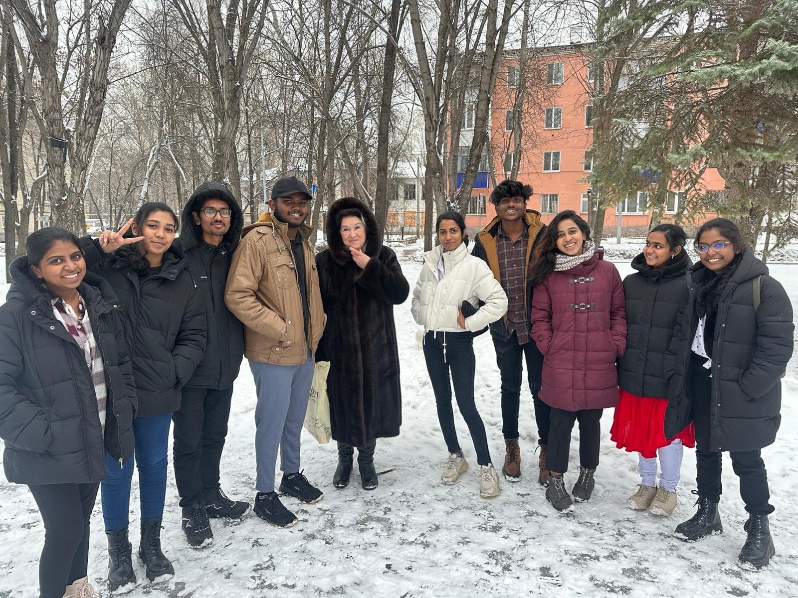 MBBS students on campus at a Russian medical university — photo 9